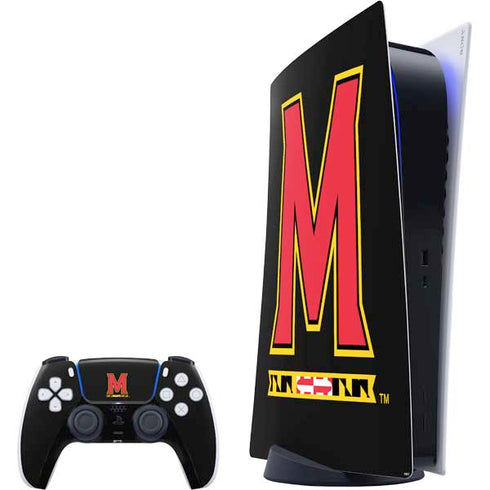 University of Maryland M Logo PlayStation PS5 Skins
